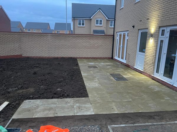 Block paving