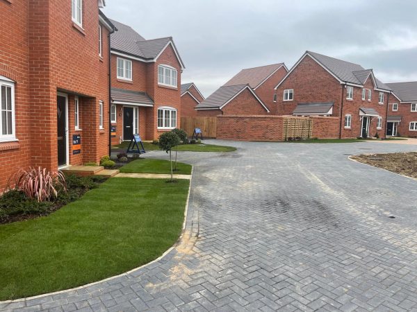 Block paving