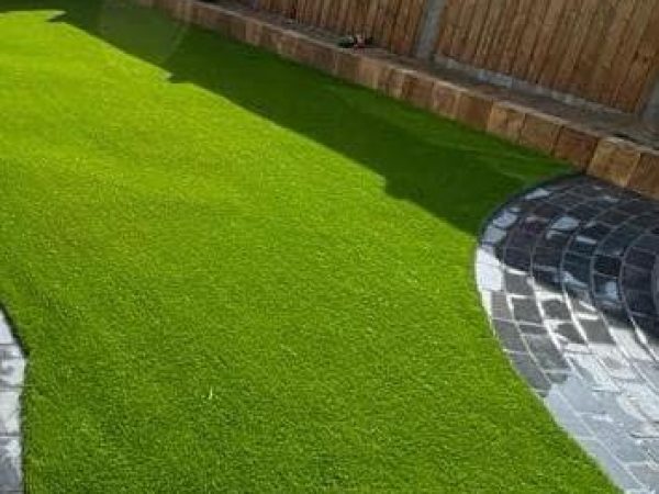 Artificial turf installation